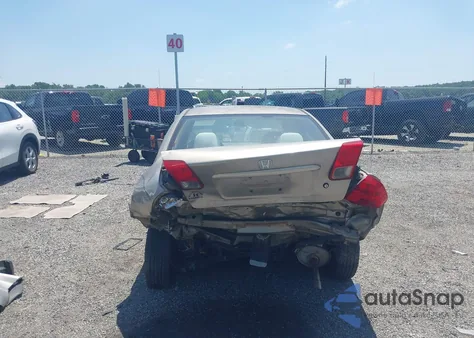 2004 Honda Civic Lx z USA, uszkodzony, nr VIN 2HGES165X4H504583